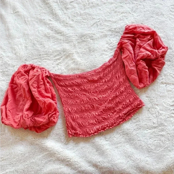 Young Fabulous & Broke Off the Shoulder Blouse size L - Picture 2 of 4